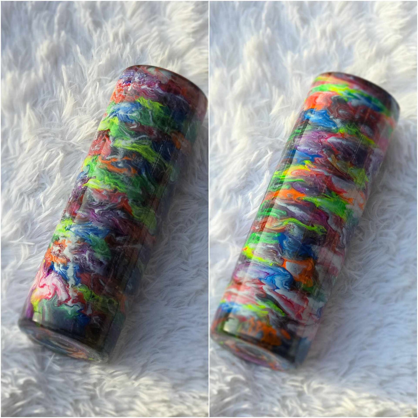 Neon Rainbow on DARK base