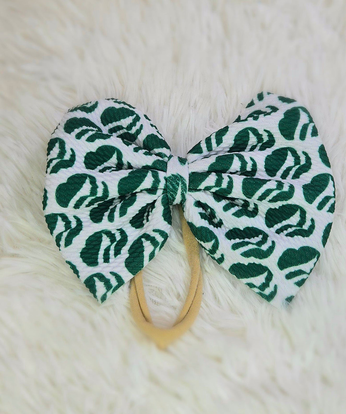 Fabric Bow-Patterned