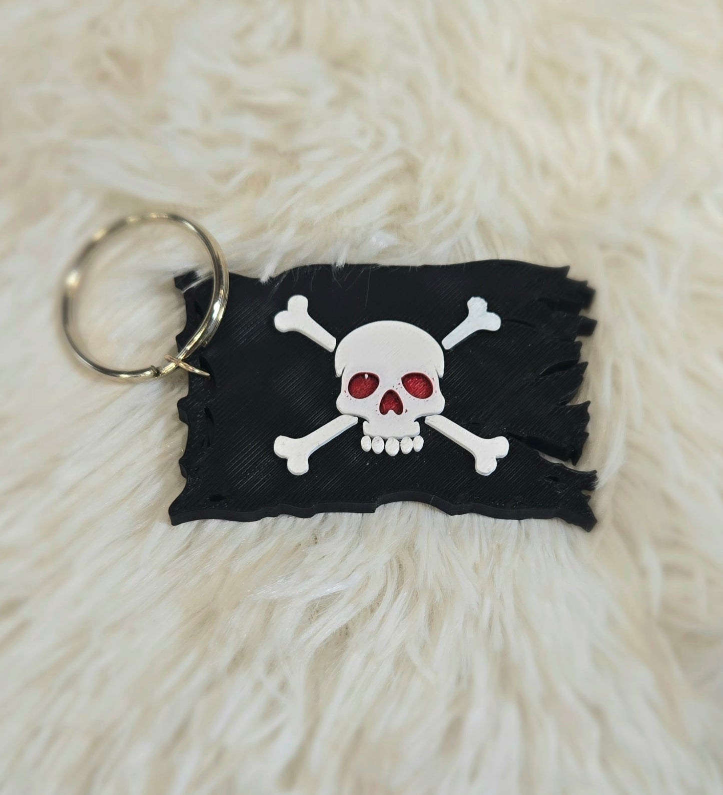 Pirate Flag Keychain