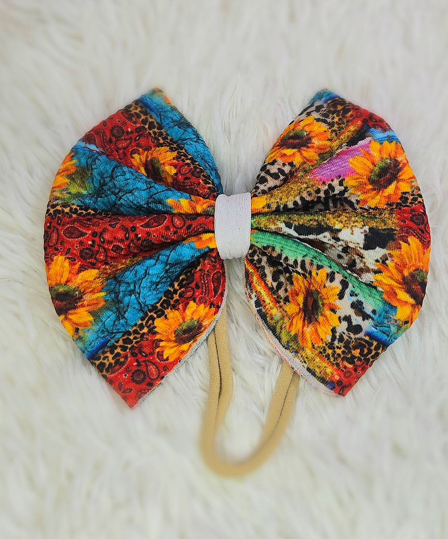 Fabric Bow-Patterned