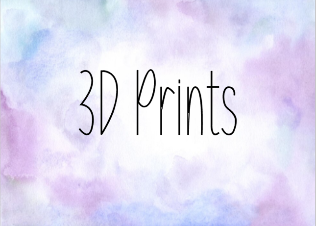 3D Prints