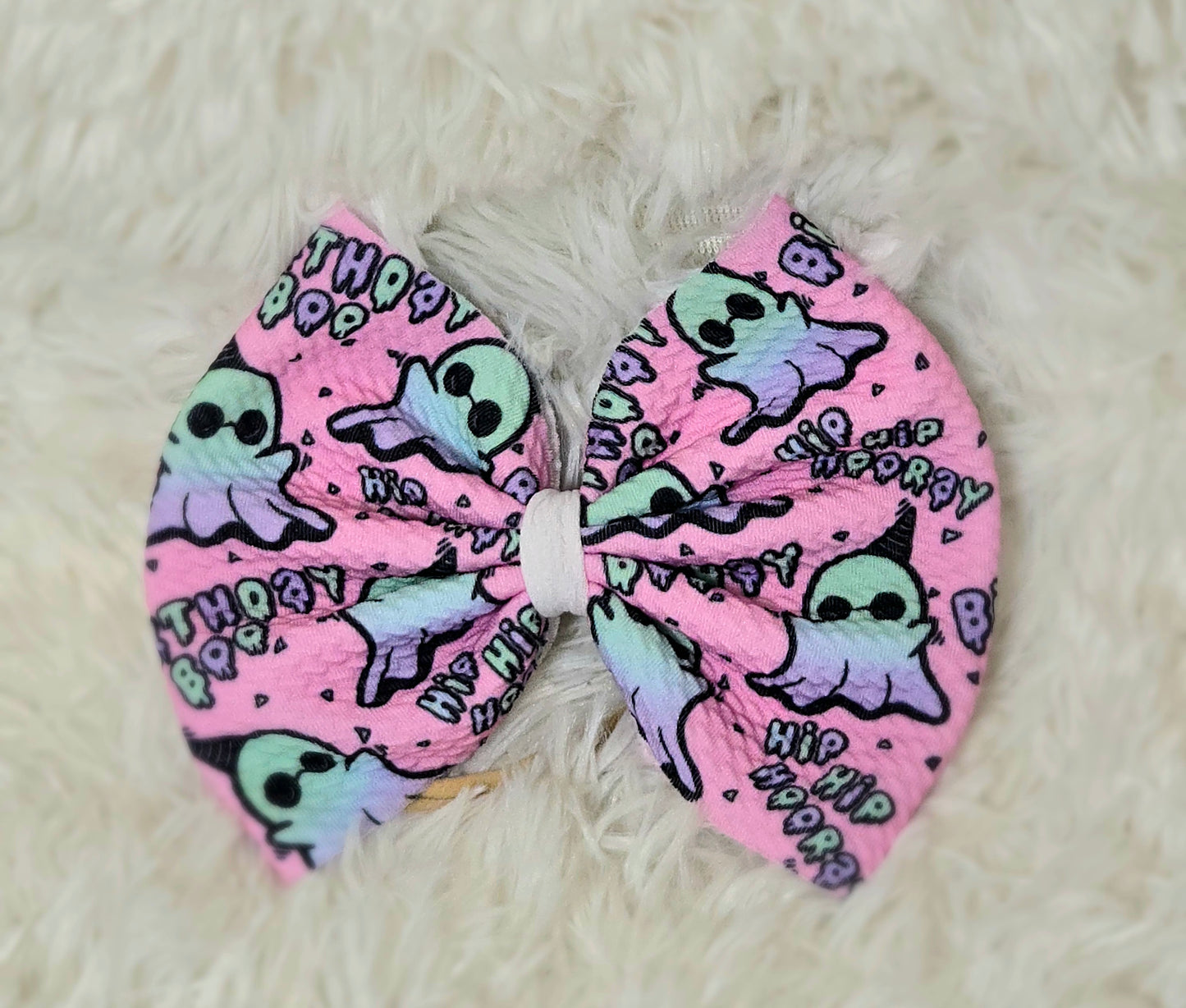 Fabric Bow-Patterned