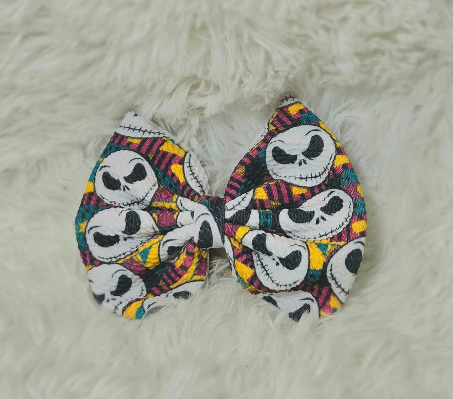 Fabric Bow-Patterned