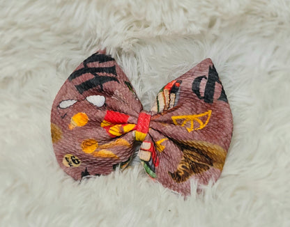 Fabric Bow-Patterned