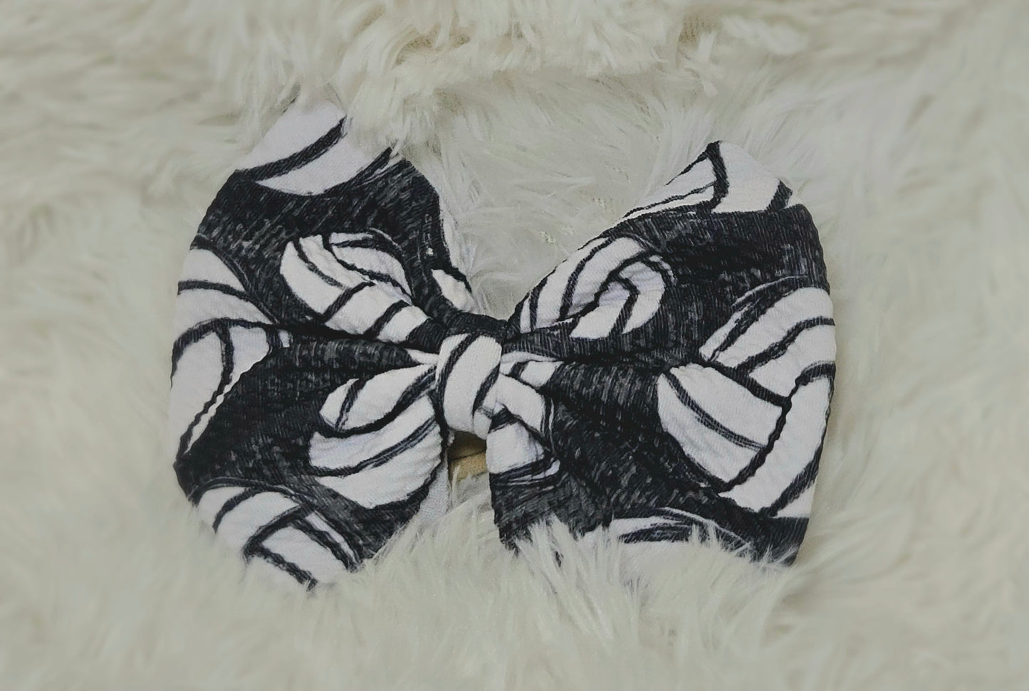 Fabric Bow-Patterned