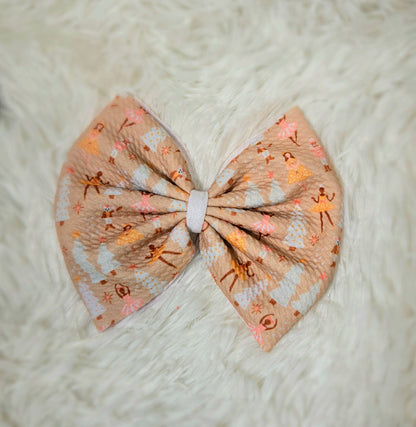 Fabric Bow-Patterned