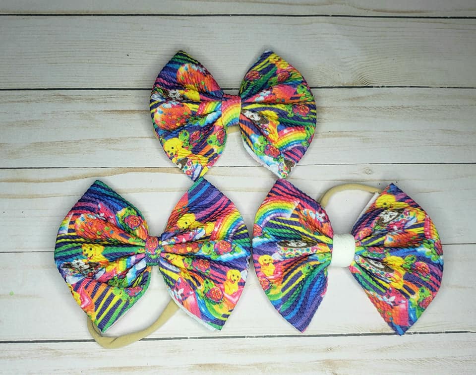 Fabric Bow-Patterned