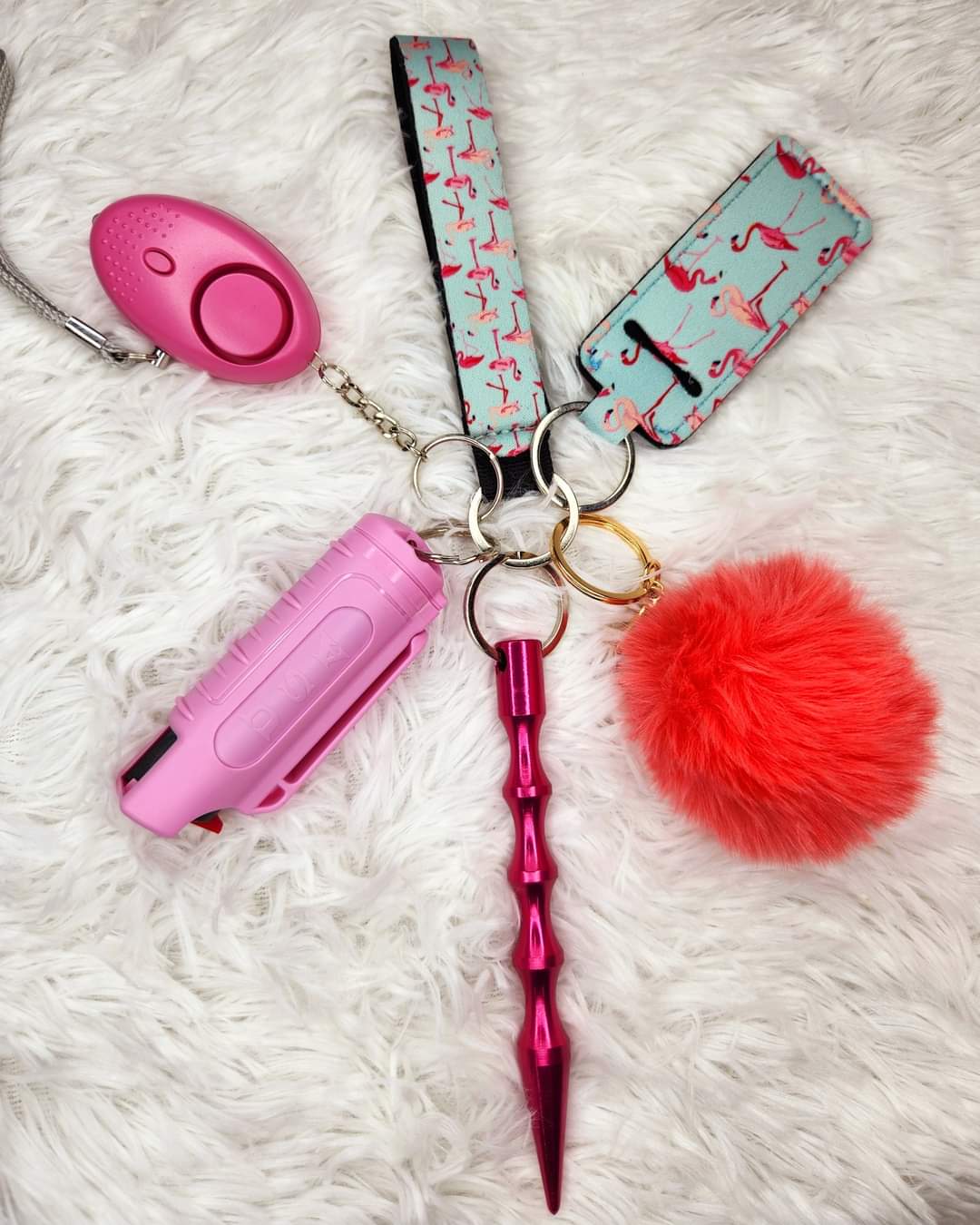 Self Defense Keychain Set