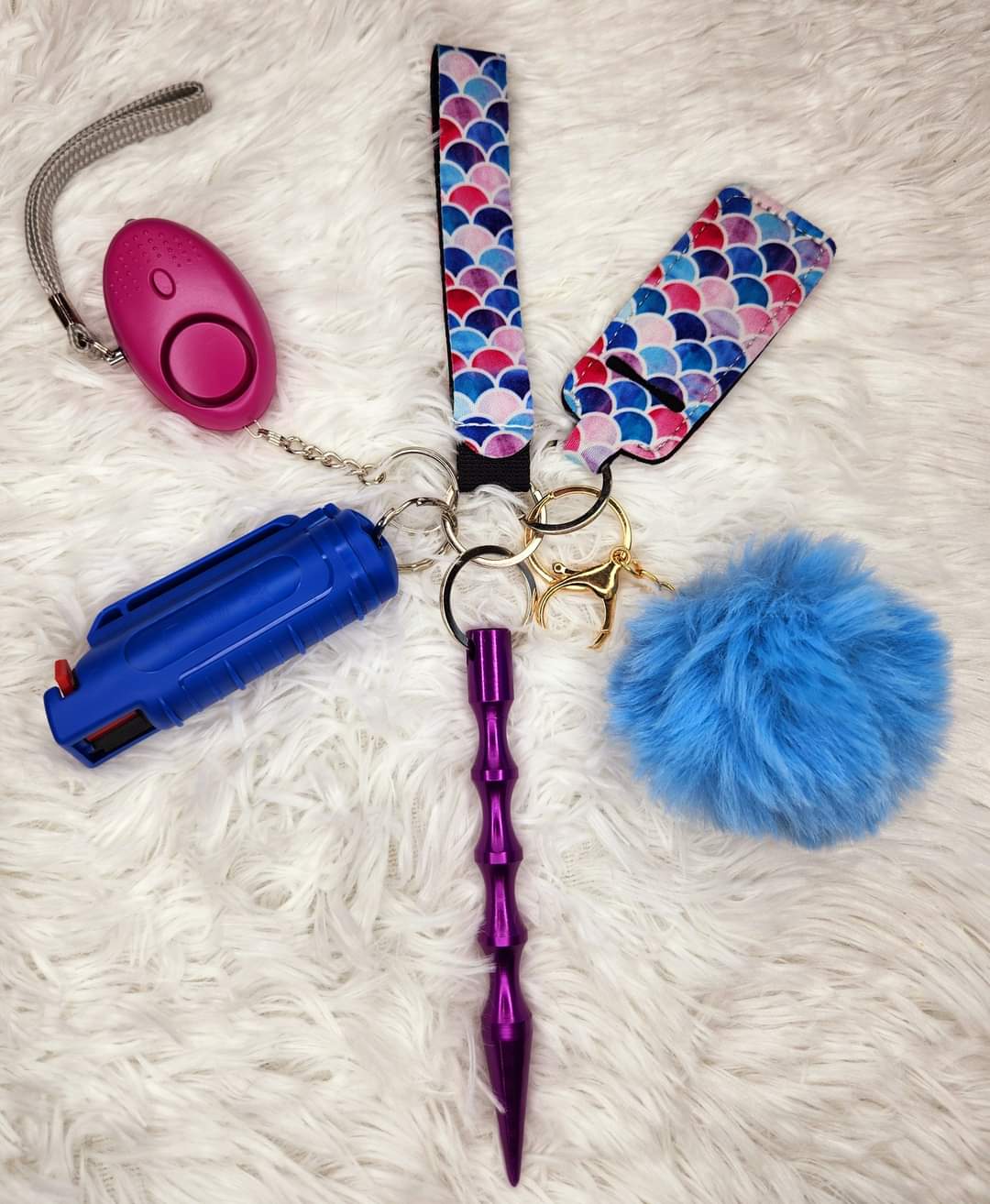 Self Defense Keychain Set