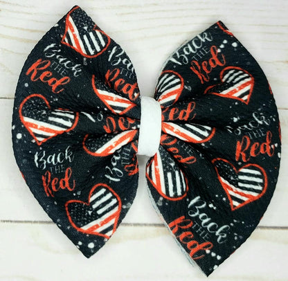 Fabric Bow-Patterned