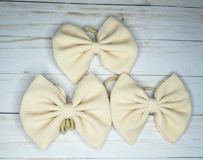 Fabric Bow-Solids