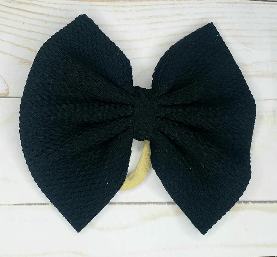 Fabric Bow-Solids