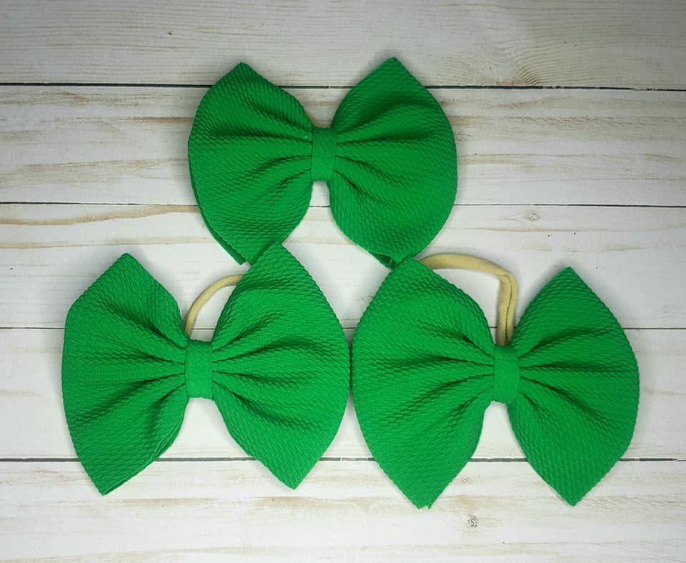 Fabric Bow-Solids