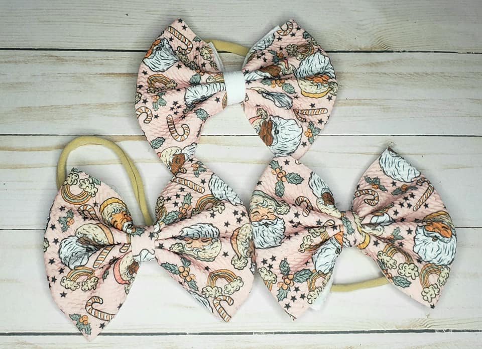 Fabric Bow-Patterned