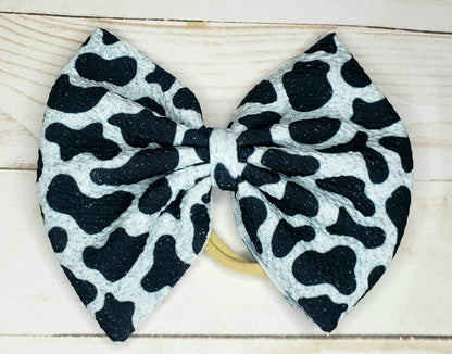 Fabric Bow-Patterned