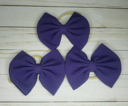 Fabric Bow-Solids