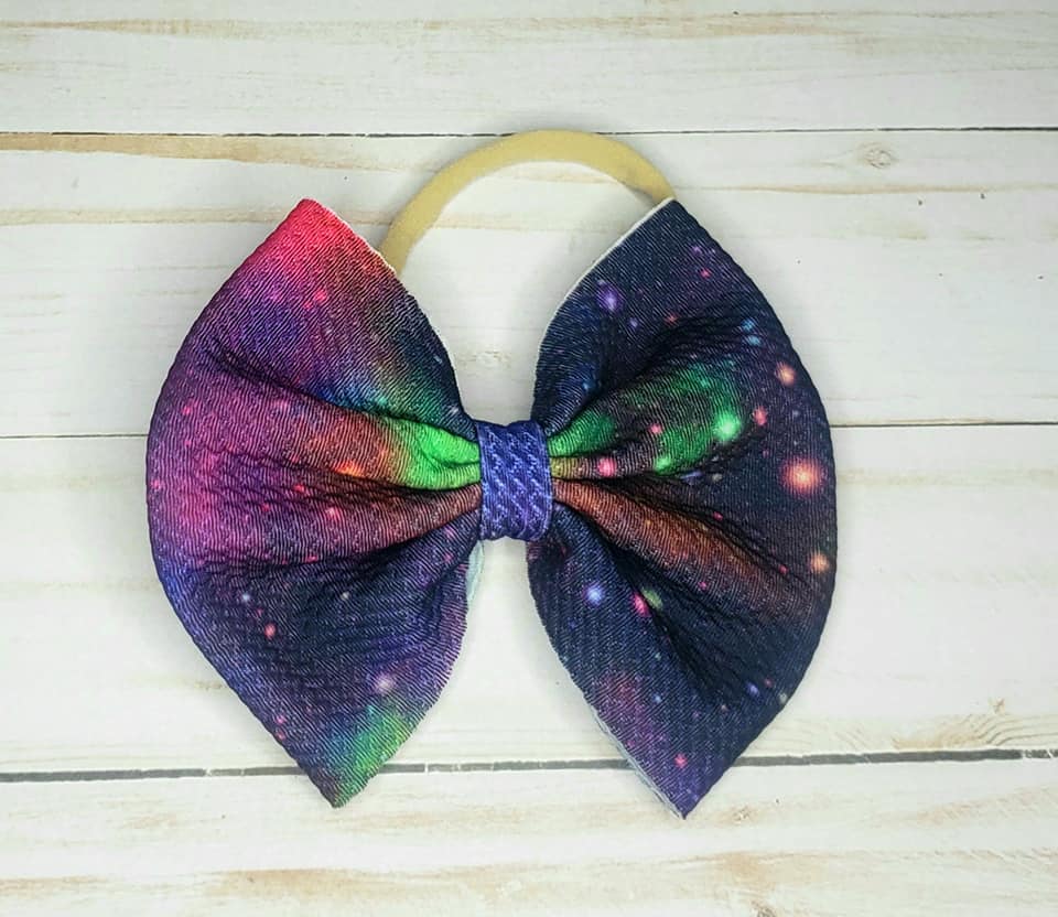 Fabric Bow-Patterned