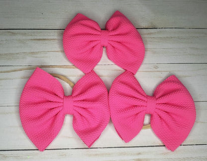 Fabric Bow-Solids