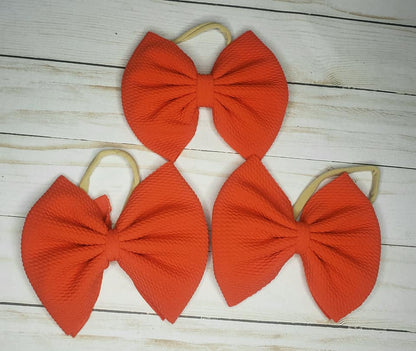 Fabric Bow-Solids