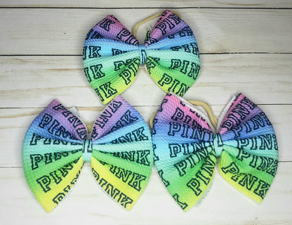 Fabric Bow-Patterned