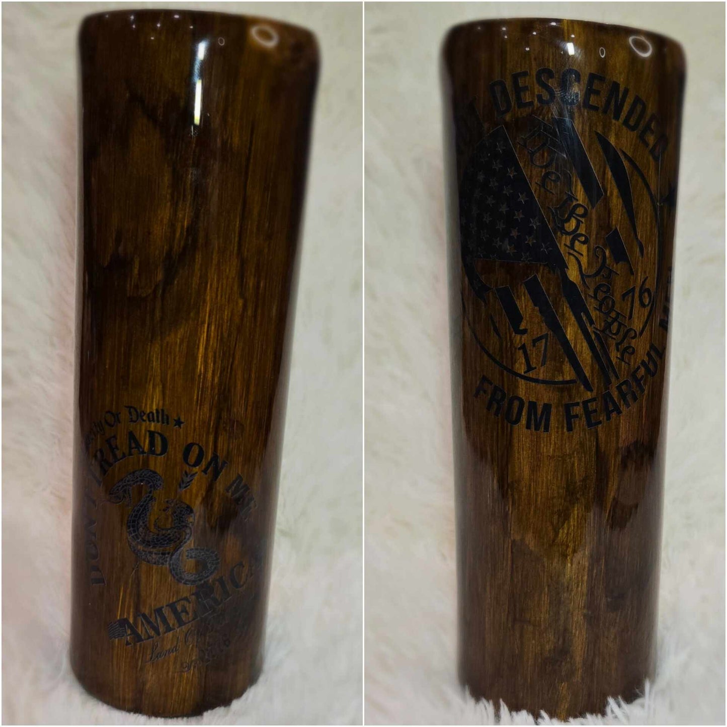 Don't Tread/Skull Tumbler