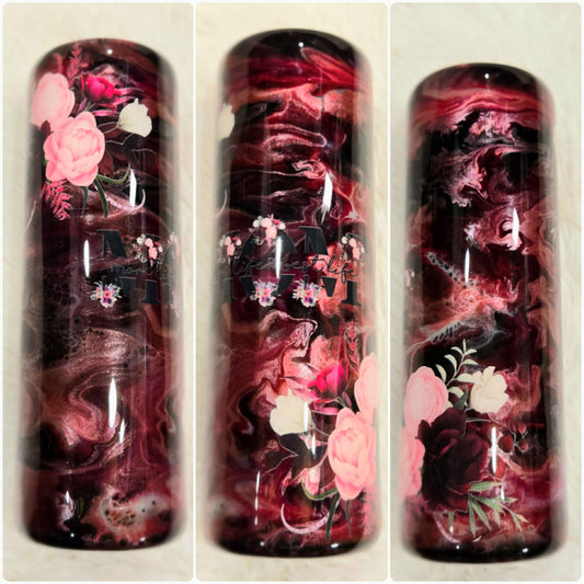 Mom & Flowers Tumbler