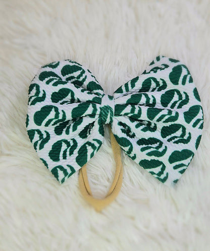 Fabric Bow-Patterned