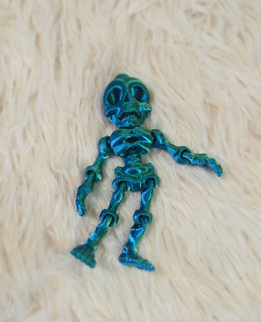 Articulating Skeleton Keychain