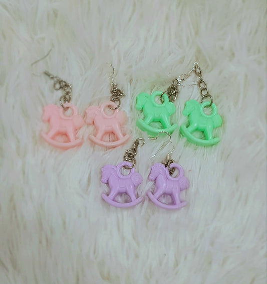 Rocking Horse Earrings