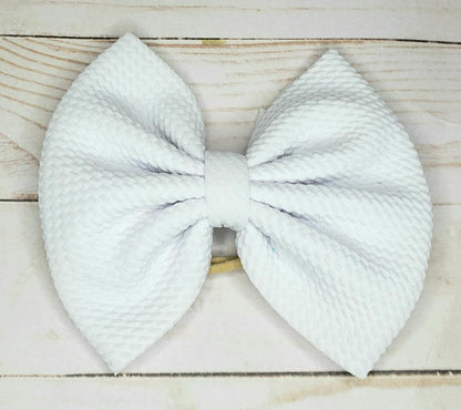 Fabric Bow-Solids