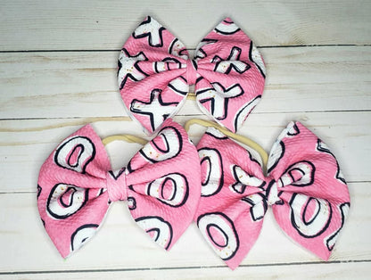 Fabric Bow-Patterned